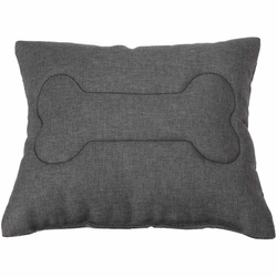 Dekorační polštář pro psa Welsti tmavě šedý 30x30